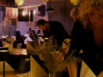 Atmosphäre im Clubhaus